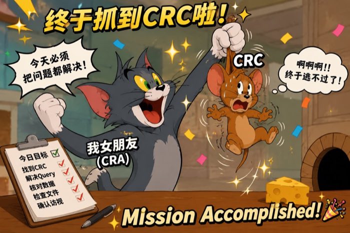 CRC mission result